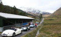 Jaguar Mille cars - scotland